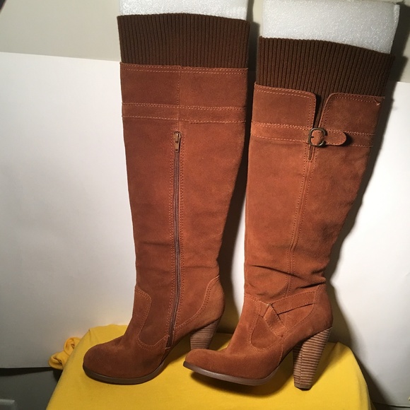 Seychelles Shoes - Seychelles Brown  Suede Over knee Boots size 9 M